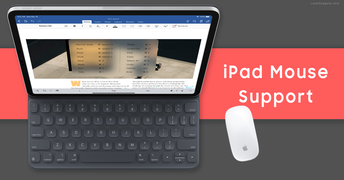 iPad Pro with Smart Key and Mouse in 2020