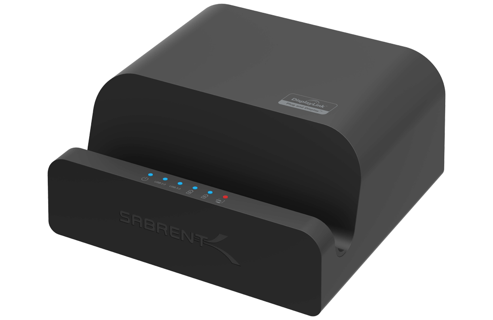 Buy Sabrent Docking Station with Stand at Amazon Sabrent (DS-RICA) Universal Docking Station with Stand