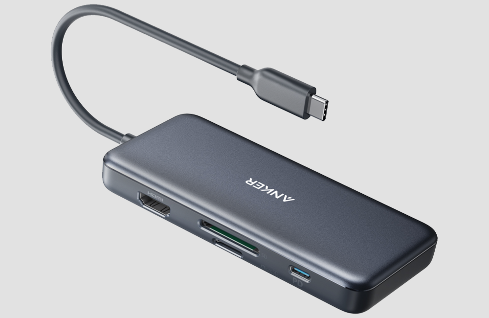 Anker USB C Hub Adapter (7-in-1) - Model: A8346