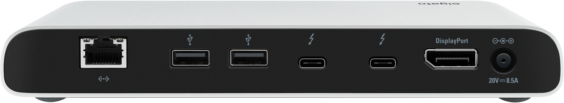 Ports of Elgato Thunderbolt 3 Dock