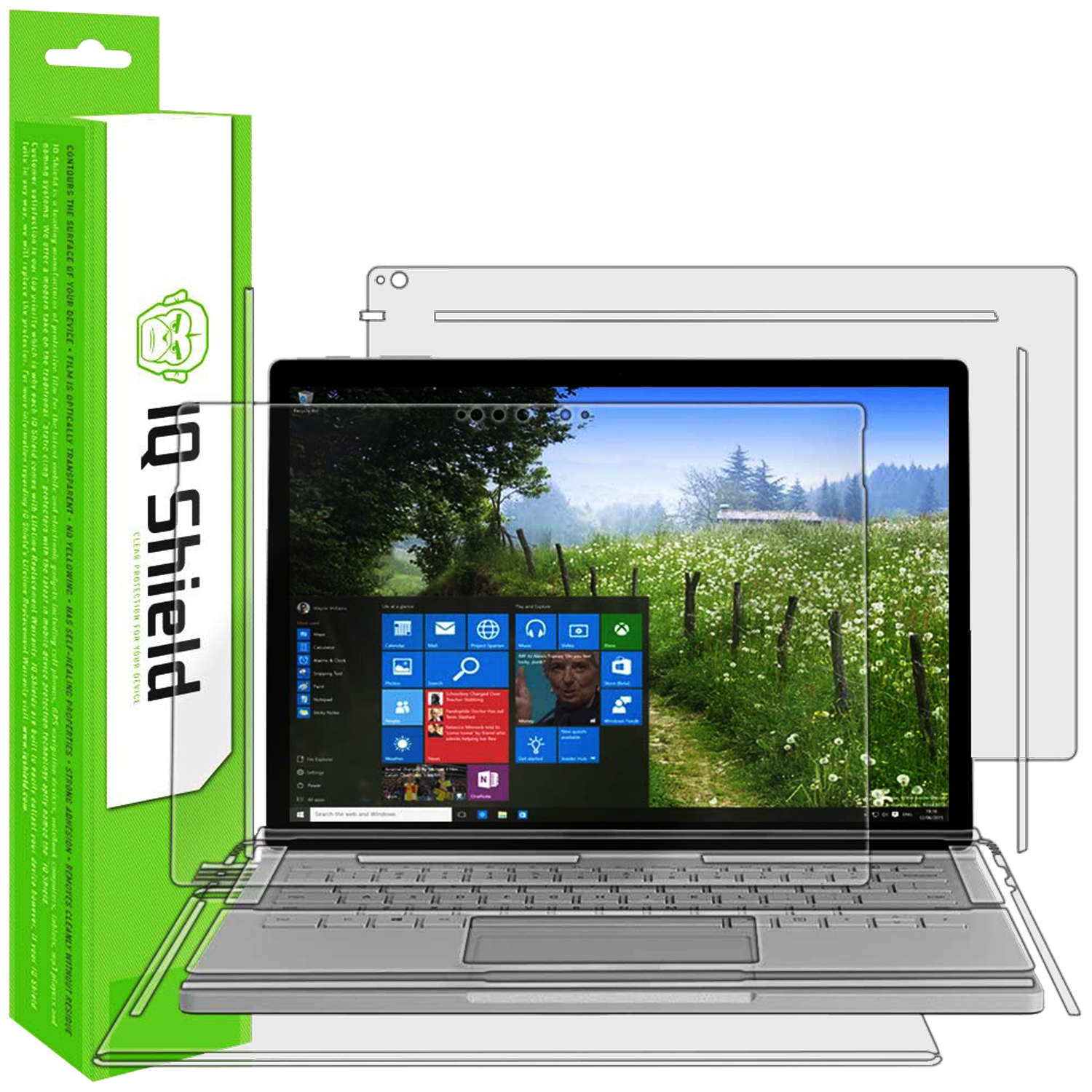 IQ Shield LiQuidSkin Full Body TPU Protective Film for Drawing and Sketch Artists