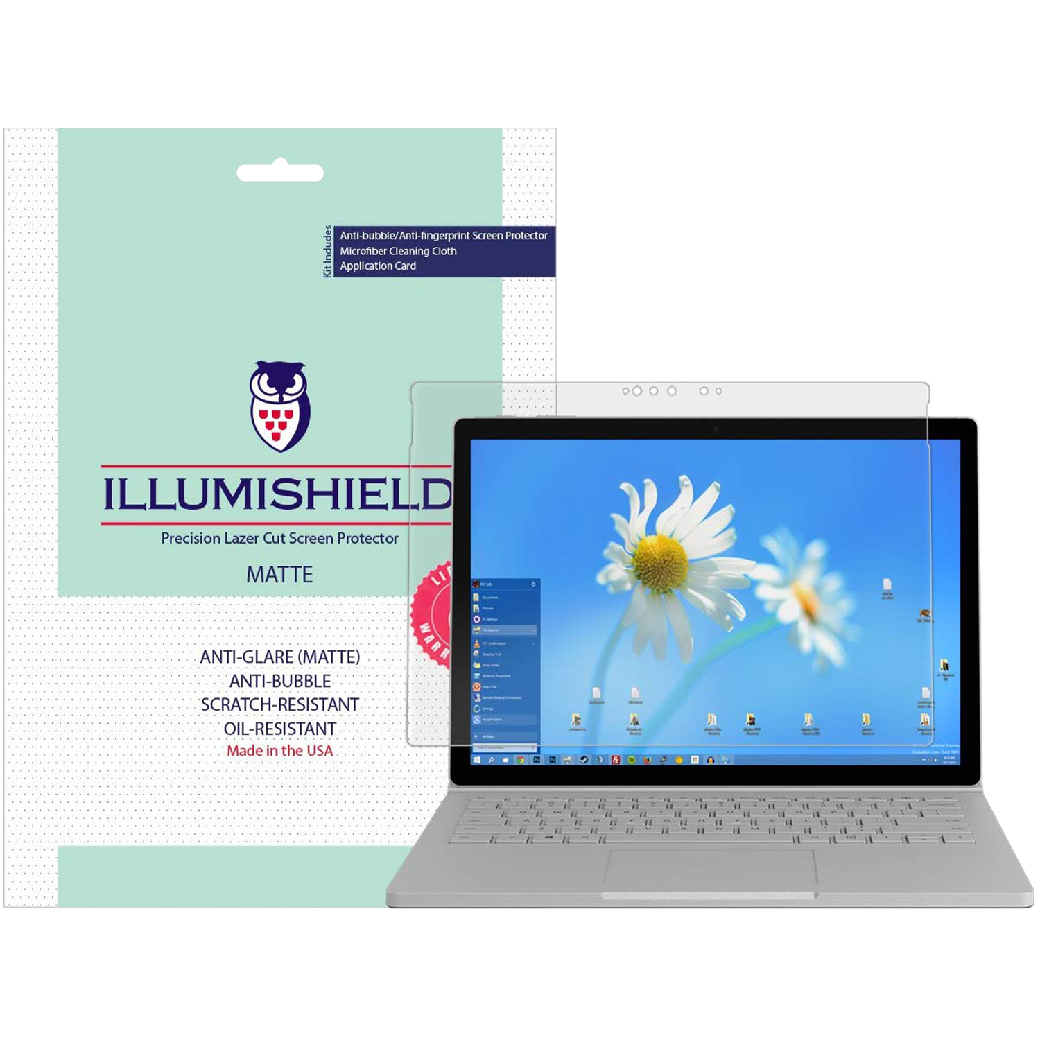 iLLumiShield Anti-Glare Matte PET Film Protector