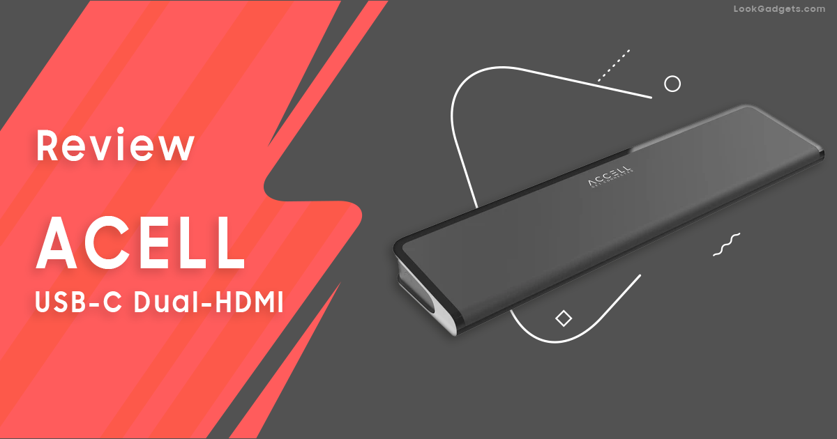 Accell K31G2-001B USB-C Docking Station with Silicon Motion InstantView