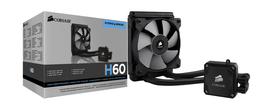 Corsair Hydro Series H60 120mm Liquid CPU Cooler