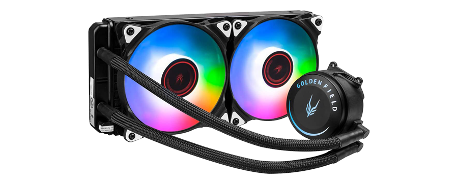 GOLDEN FIELD SF240 RGB All-in-One 240mm Liquid CPU Cooler